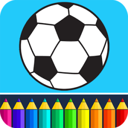 Fooball Kids Color Game App by Coloring Games