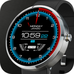 Futuristic Watch Face App by RichFace