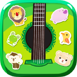 Baby Guitar Musical Game App by Fun Baby Apps