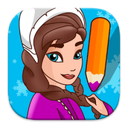 Frozen Princess Coloring App by Jdlope83