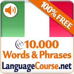 Learn Italian Words Free App by LanguageCourse.Net