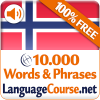 Learn Norwegian Words Free App by LanguageCourse.Net
