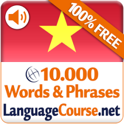 Learn Vietnamese Words Free App by LanguageCourse.Net