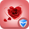 AppLock Theme - Love Roses App by Leomaster