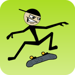 Stickman Skater App by Turbo Chilli