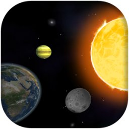 Gravity Sim 3D App by Atom Mobile Applications