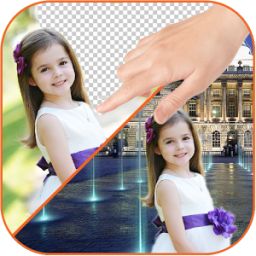 Change photo background App by App Basic