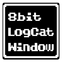 8bit LogCat Window App by hikaru