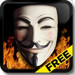Anonymous Live Wallpaper Free App by Death Star Apps