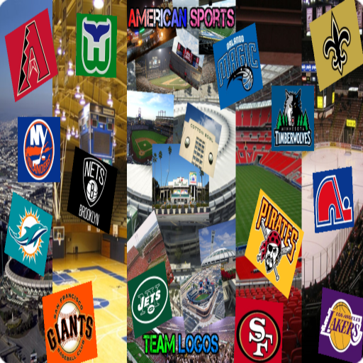 American Sports Logos & Games App by WaZUMBi!