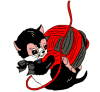 +cat+play+yarn+red+pet+ clipart
