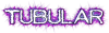 +word+text+tubular+purple+ clipart