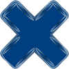 +blue+letter+x+icon+ clipart