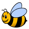 +bumble+bee+bug+animation+ clipart