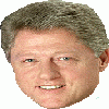 +celebrity+political+bill+clinton+ clipart