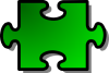 +green+jigsaw+puzzle+piece+ clipart