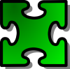 +green+jigsaw+puzzle+piece+ clipart