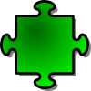 +green+jigsaw+puzzle+piece+ clipart