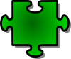 +green+jigsaw+puzzle+piece+ clipart