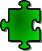 +green+jigsaw+puzzle+piece+ clipart