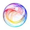 +rainbow+circle+bubble+ clipart