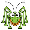 +splattered+spider+bug+animation+ clipart