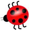 +splattered+spider+ladybug+animation+ clipart