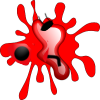 +splattered+spider+ladybug+animation+ clipart