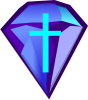 +blue+purple+diamond+cross+ clipart