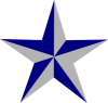 +blue+star+symbol+ clipart