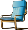 +chair+seat+furniture+ clipart