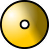 +gold+cd+disk+ clipart