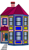 +house+home+building+dwelling+ clipart