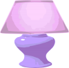 +lamp+light+shade+purple+ clipart