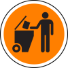 +man+trash+waste+can+icon+symbol+ clipart