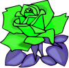 +rose+blossom+plant+0003+ clipart
