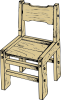 +wood+chair+furniture+ clipart