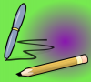 +writing+utensil+pen+pencil+ clipart