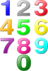 +colorful+numbers+0+10+ clipart