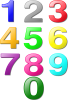 +colorful+numbers+0+10+ clipart