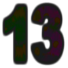 +dark+number+13+ clipart