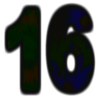 +dark+number+16+ clipart