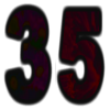 +dark+number+35+ clipart