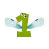 +flying+winged+cartoon+number+animation+1+0001+ clipart