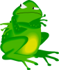 +frog+reptile+angry+mad+upset+ clipart