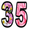 +number+flower+35+ clipart