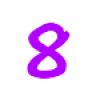 +purple+number+8+ clipart