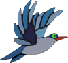 +blue+bird+ clipart