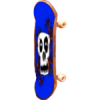 +blue+skull+skateboard+ clipart