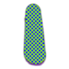 +green+checkerboard+skateboard+deck+ clipart